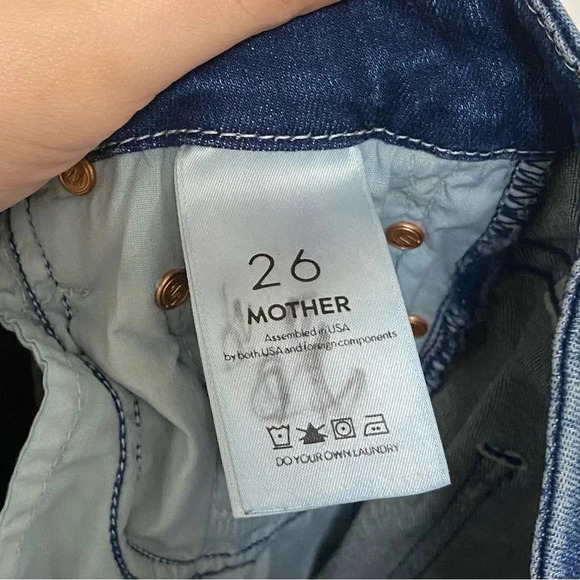 Mother High Wasted Looker Ankle Fray Jeans - Picture 9 of 9